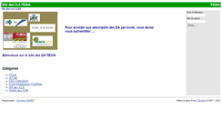 Desktop Screenshot of dafesia.isara.fr